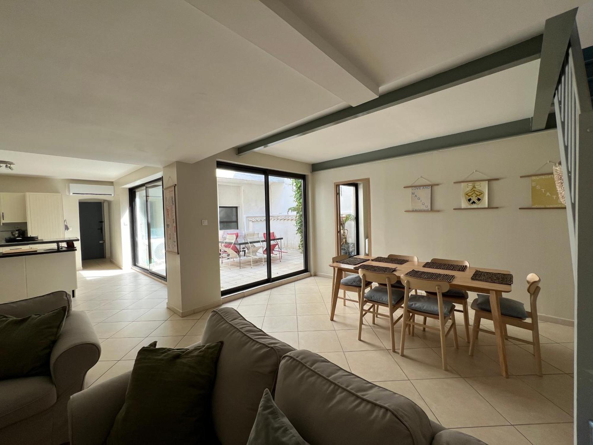 Narbonne Centre 3 Chambres, Patio Prive, Garage, Linge Et Menage Inclus Bagian luar foto